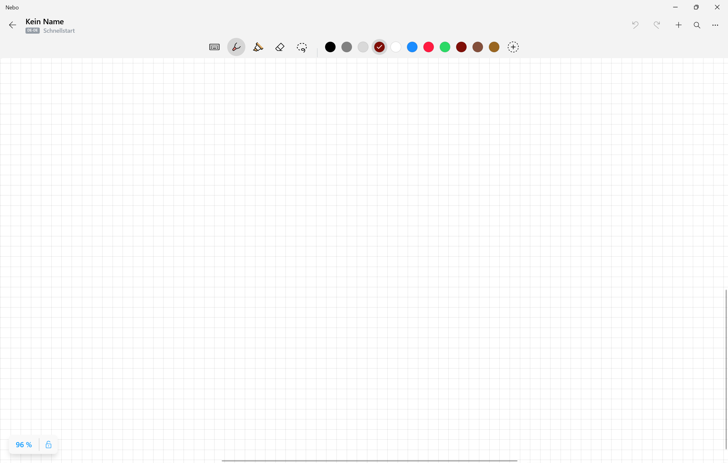 MyScript Notes (formerly Nebo) note-taking page